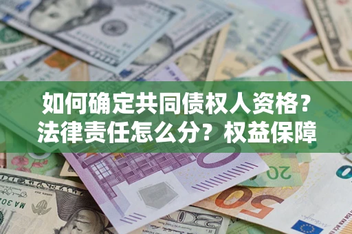 北京如何确定共同债权人资格？法律责任怎么分？权益保障技巧揭秘！