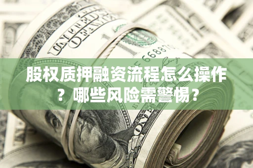 北京股权质押融资流程怎么操作？哪些风险需警惕？