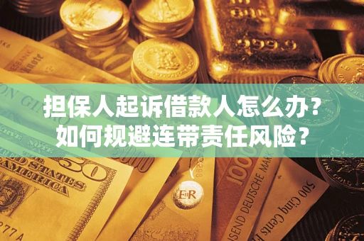 北京担保人起诉借款人怎么办？如何规避连带责任风险？