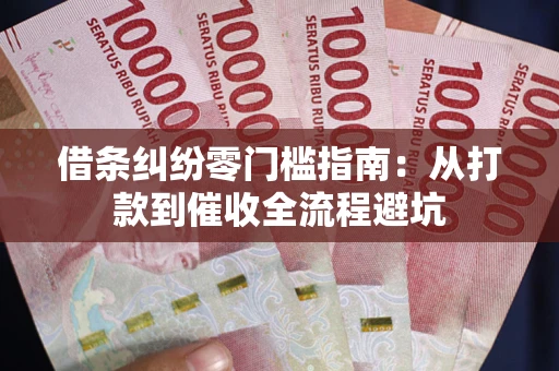 北京借条纠纷零门槛指南：从打款到催收全流程避坑