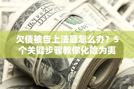 北京欠债被告上法庭怎么办？5个关键步骤教你化险为夷
